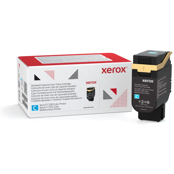 Xerox 006R04824 с чипом голубой (cyan)