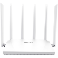 Wi-Fi роутер Netis NC63, WiFi 5, AC1200, 300+867Мбит/с, 6x5dBi, TR-069, Mesh, IPTV, GWAN, 3xGLAN