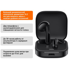 Xiaomi Redmi Buds 6 Active черный