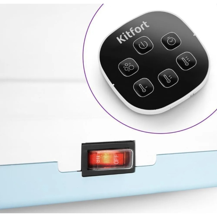 Kitfort КТ-5904 гидромассажная ванночка, массаж пузырьковый