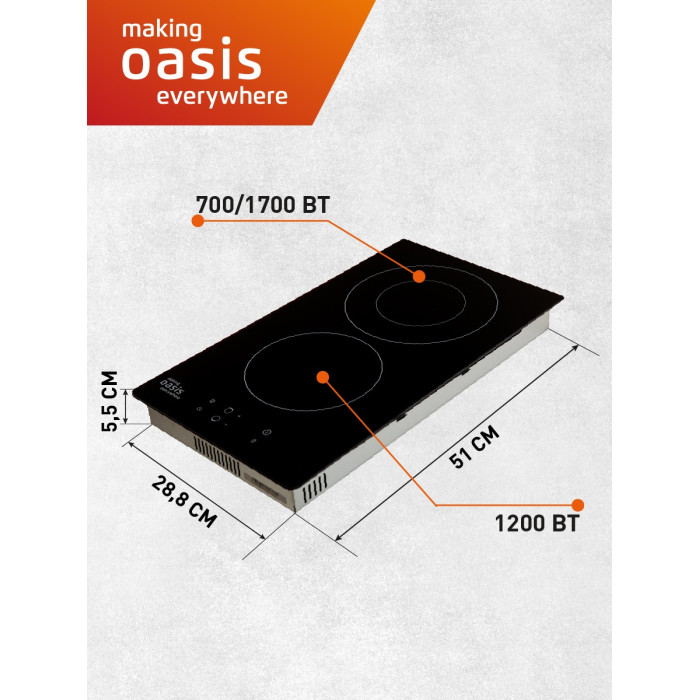 OASIS P-SDR черный