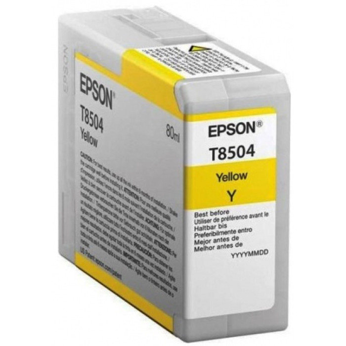 Epson C13T850400 с чипом желтый (yellow)
