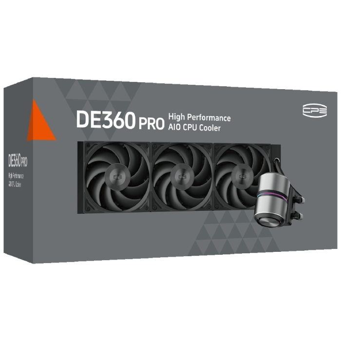 Водяное охлаждение для CPU PCCooler DE360 PRO BK TDP 300W LGA Intel/AMD Black DE360 PRO BK
