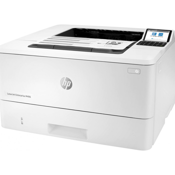 HP LaserJet Enterprise M406dn 3PZ15A белый