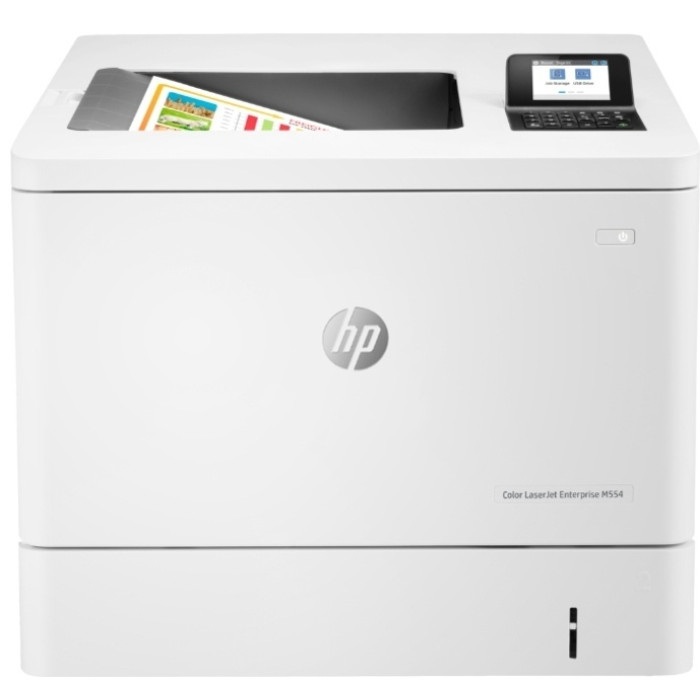 HP Color LaserJet Enterprise M554dn белый