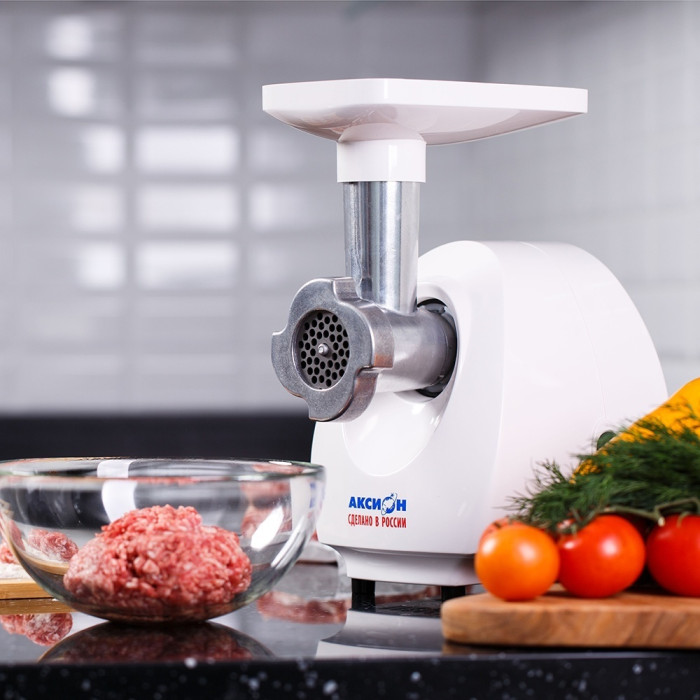 Мясорубка Аксион M 25.03 белый