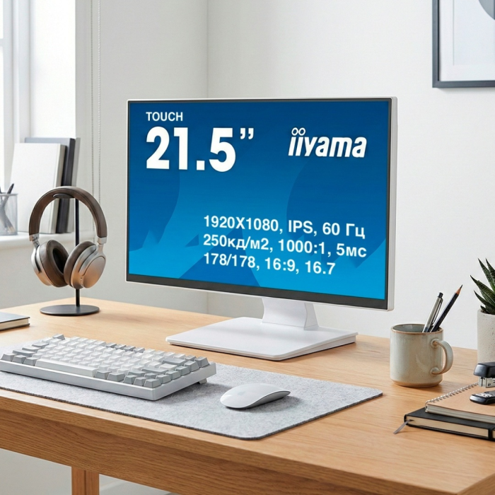 Монитор iiyama ProLite PL2252M T2252MSC-W2 21.5'