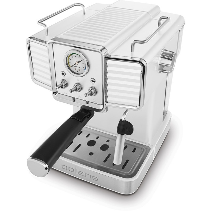 Кофеварка Polaris Adore Crema PCM 1538E серебристый