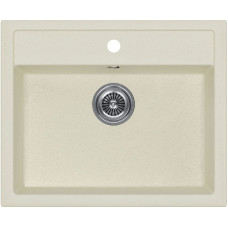 TOP 60 Ku-Granit накладная 36х49.5х19.5 см, искусственный гранит, тон жасмин