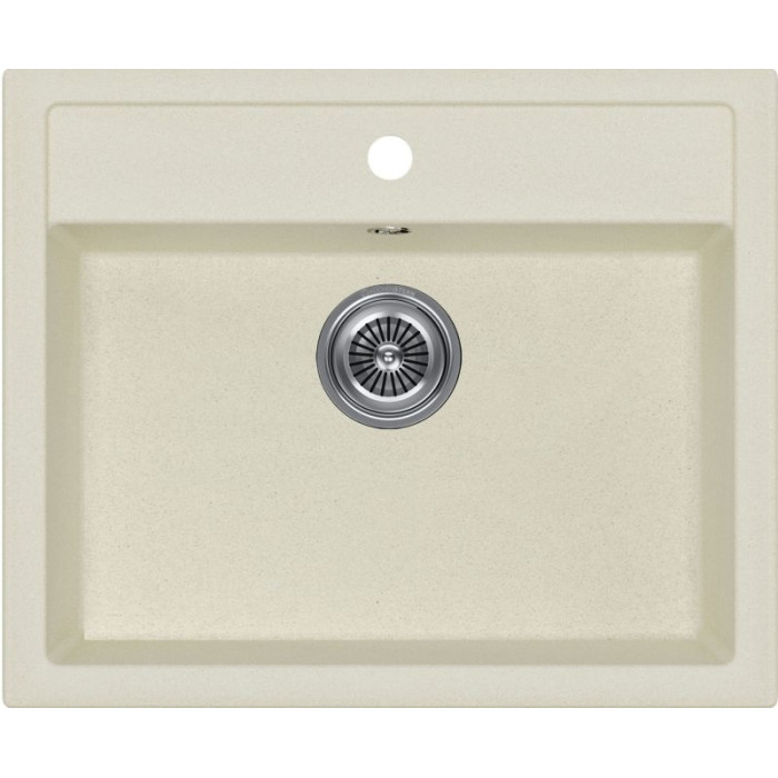 TOP 60 Ku-Granit накладная 36х49.5х19.5 см, искусственный гранит, тон жасмин