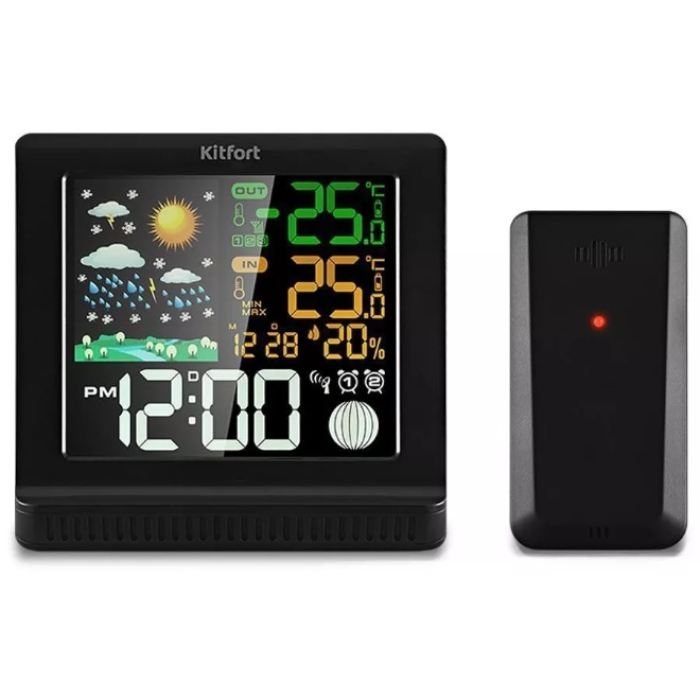 Метеостанция Kitfort КТ-3382 черный