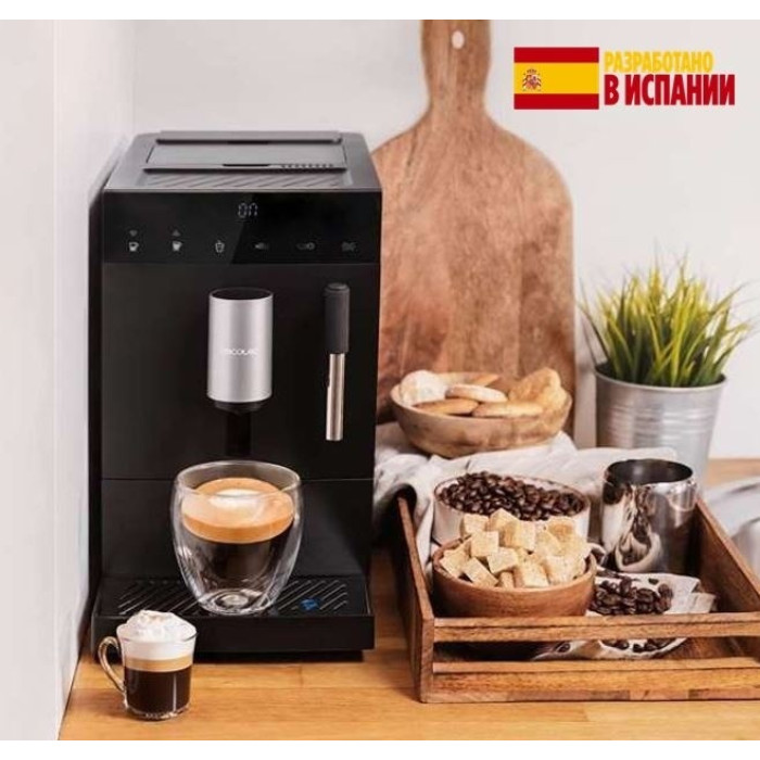 Кофемашина Cecotec Cremmaet Compact Steam черный