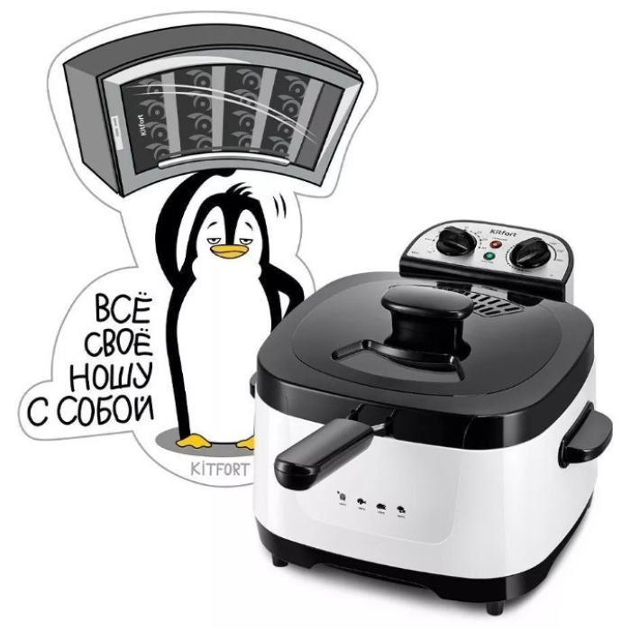 Kitfort КТ-6239 белый, черный