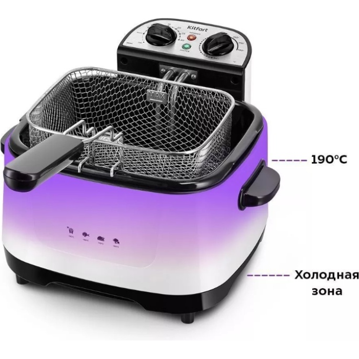 Kitfort КТ-6239 белый, черный