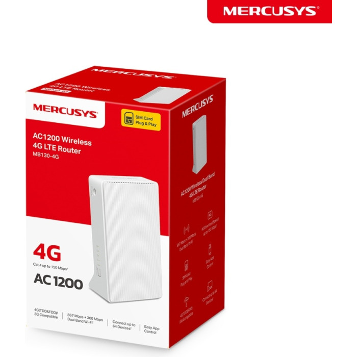 Маршрутизатор Mercusys MB130-4G