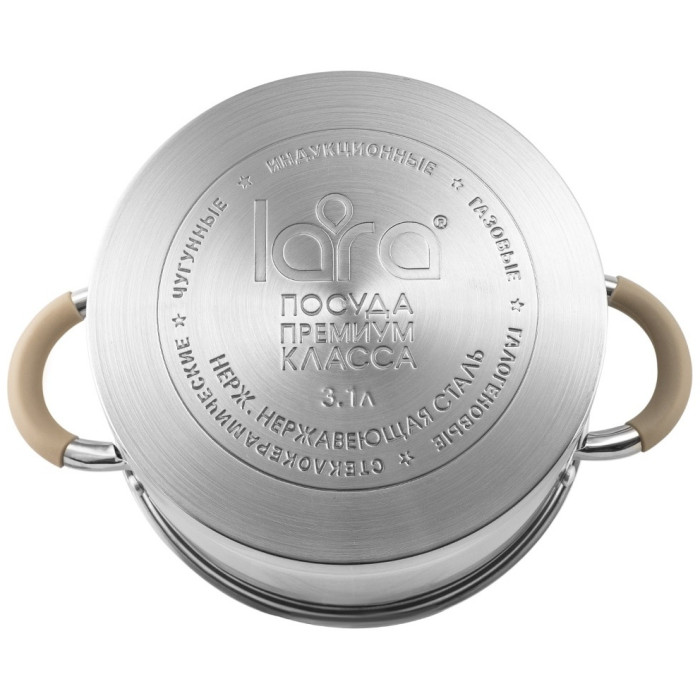 LARA набор кастрюль Берлин LR02-119 сталь 6 в 1