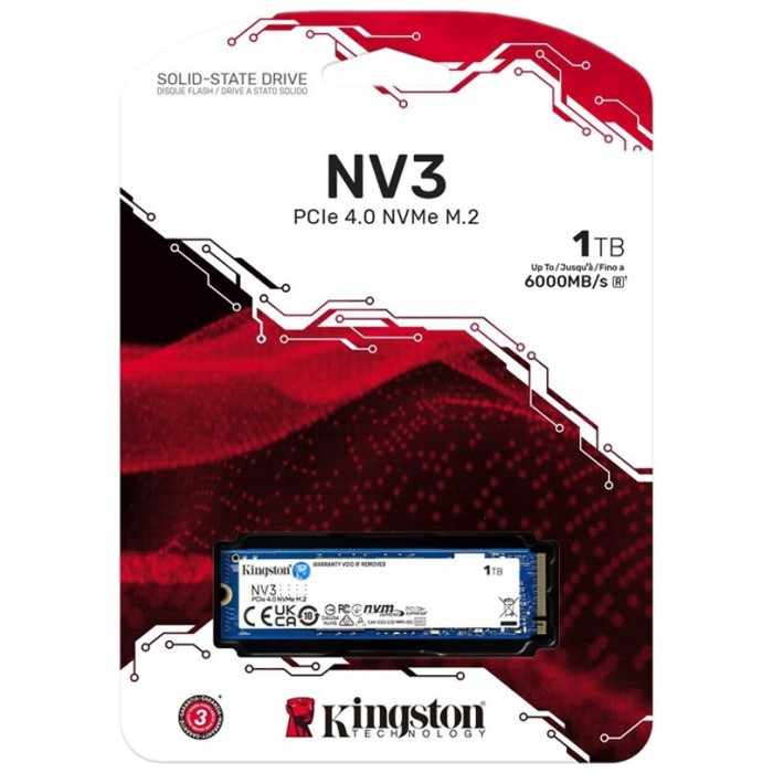 SSD Kingston SNV3S/1000G 1000 Гб
