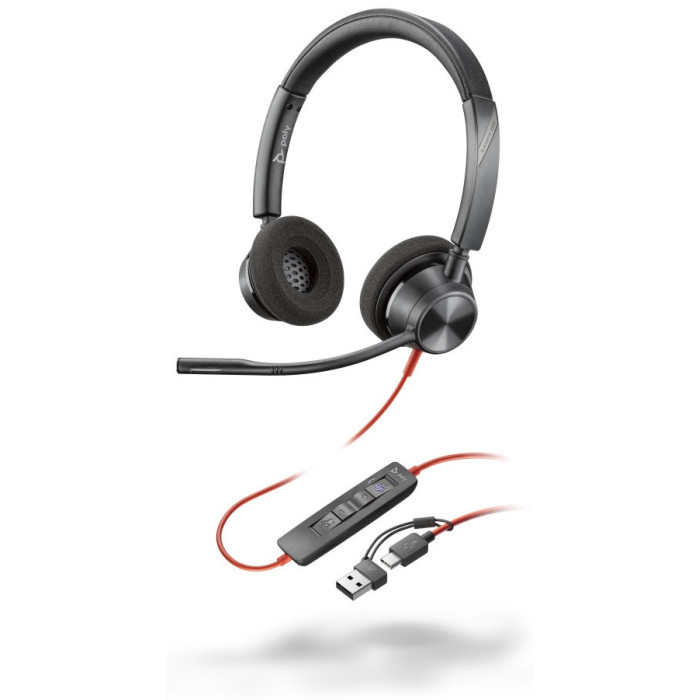 HP Blackwire 3320-M USB-C/A черный