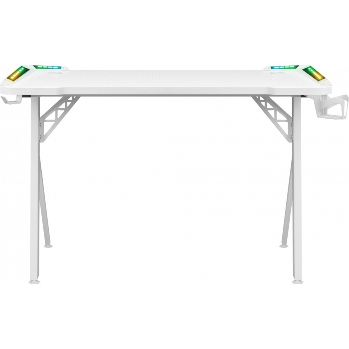 Компьютерный стол Defender Foton RGB 64308, 110x60x75 см, белый
