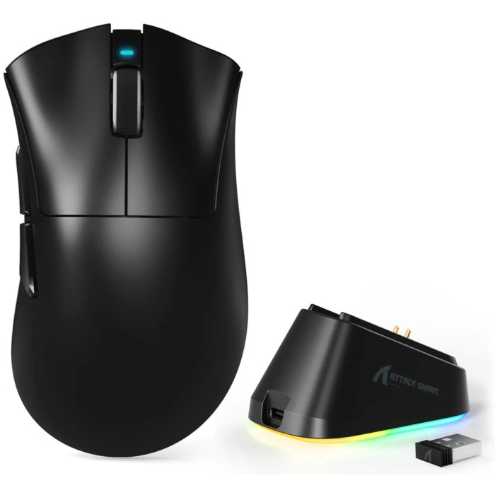 Attack Shark V3 PRO Black черный