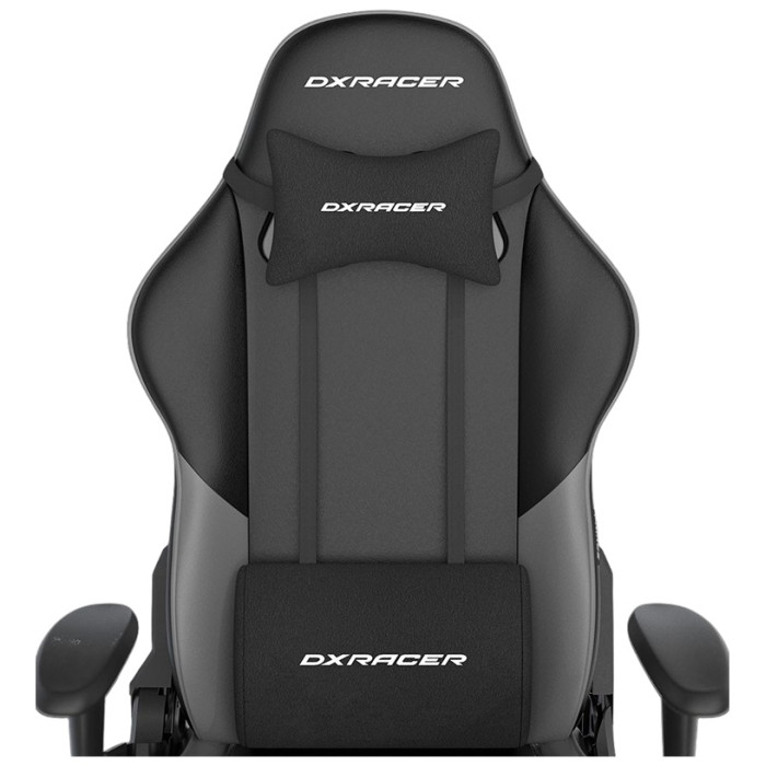 Игровое кресло DXRacer GC/LPF24LTC/NG, черный, серый