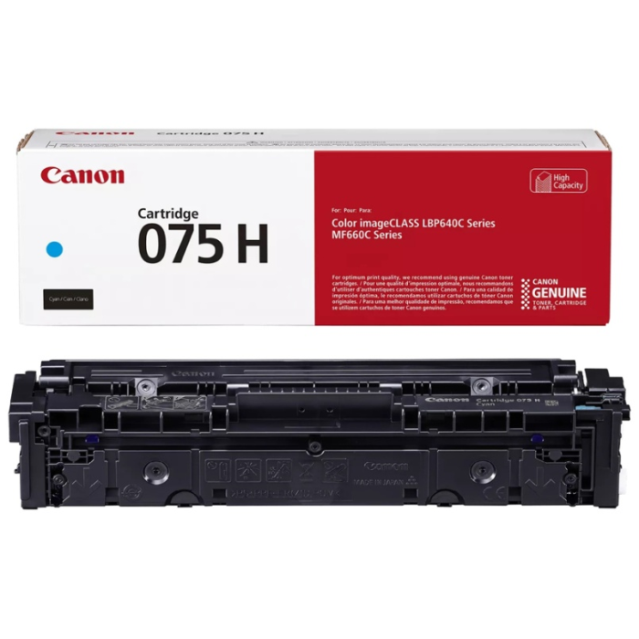 Canon 075H (6368C002AA) с чипом голубой (cyan)