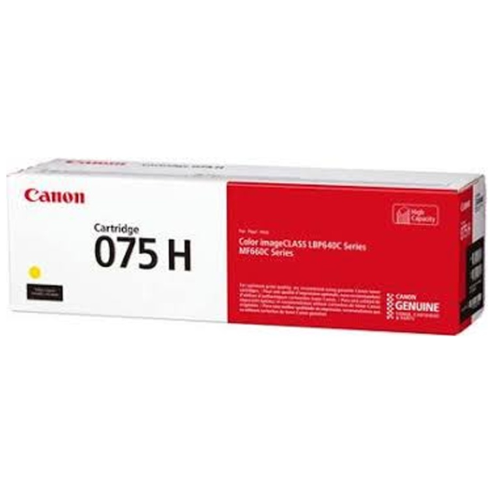 Canon 075H 6366C002AA с чипом желтый (yellow)