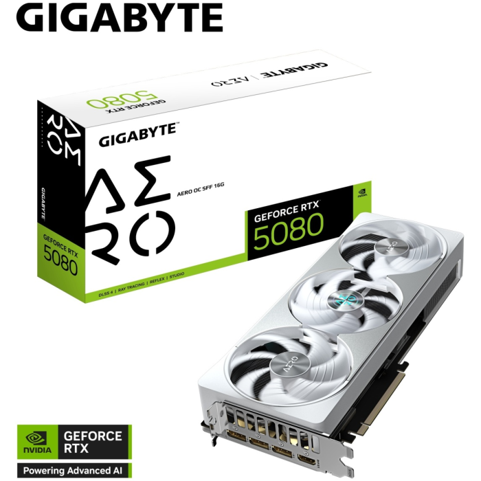 GIGABYTE GeForce RTX 5080 AERO OC SFF 16 Гб