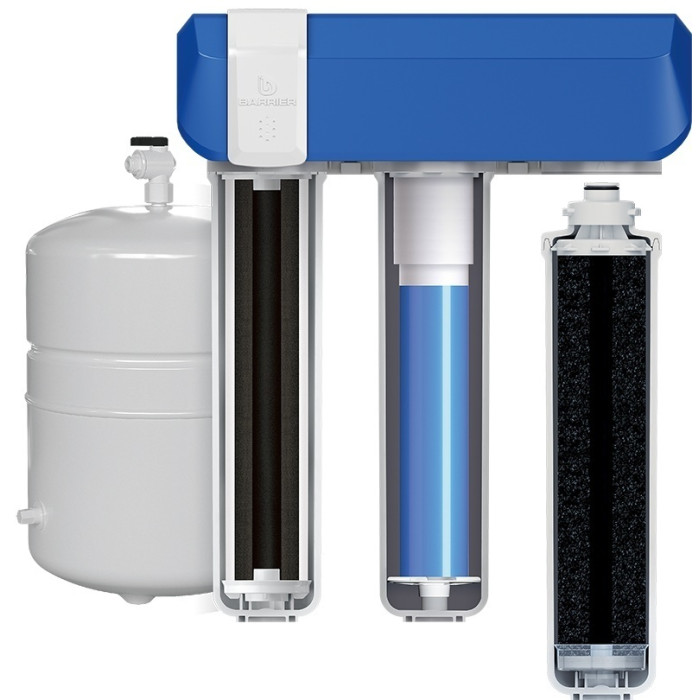 Система обратного осмоса БАРЬЕР Compact OSMO 100 Н262Р01, степеней очистки: 3