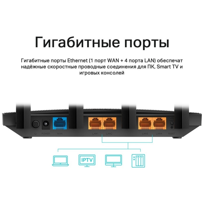TP-LINK Archer C6U черный
