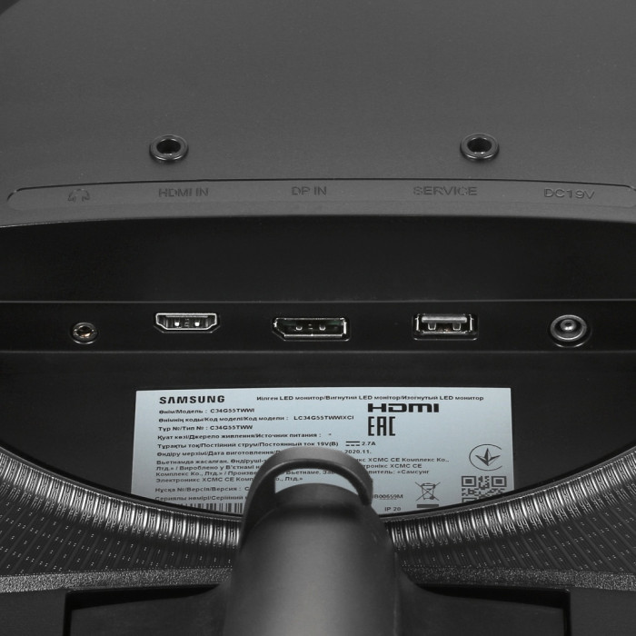 Samsung LC34G55TWWIXCI черный