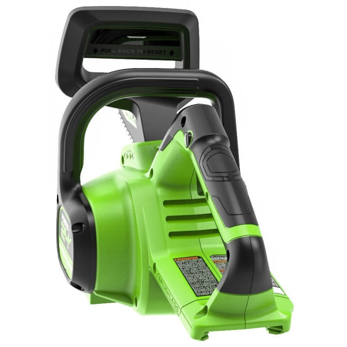 Цепная пила аккумуляторная Greenworks 2007007UB GD24CS30 24V 30см бесщеточная c 1хАКБ 4 Ач и ЗУ