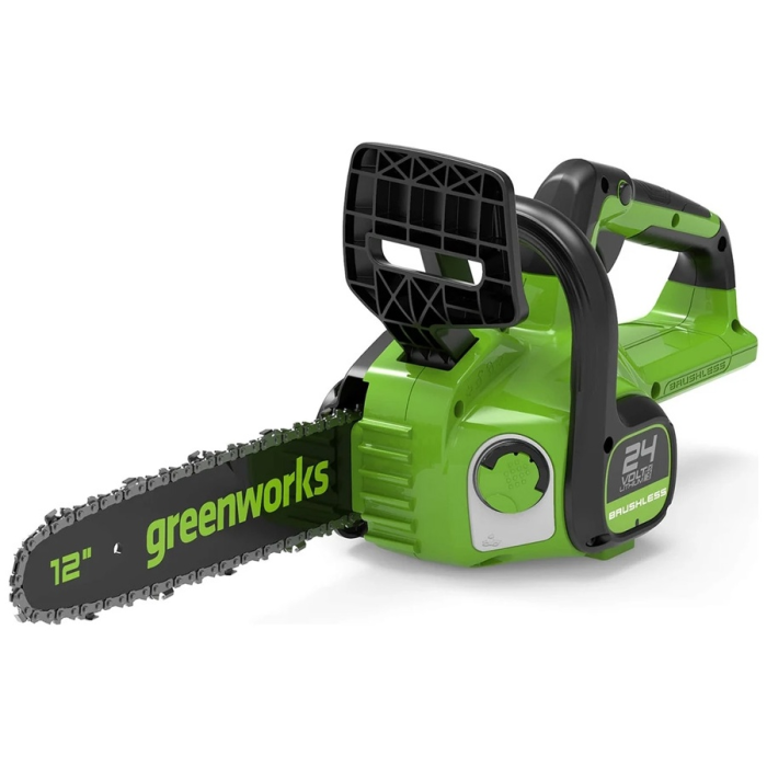 Цепная пила аккумуляторная Greenworks 2007007UB GD24CS30 24V 30см бесщеточная c 1хАКБ 4 Ач и ЗУ