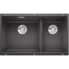 Blanco Subline 430/270-U подстольная 46х75.5х20 см, искусственный гранит, тон темная скала