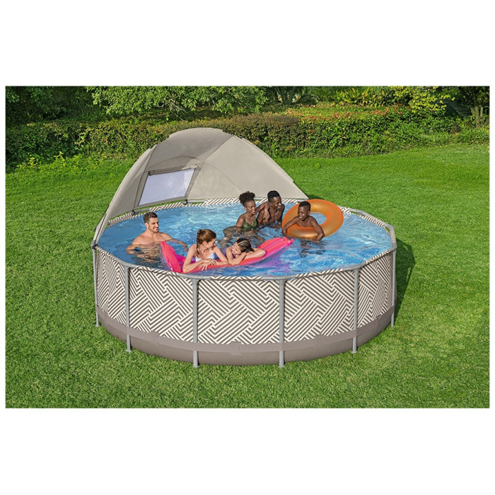 Бассейн каркасный Bestway 561FY, 396x396x107 см