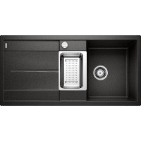 Кухонная мойка Blanco Metra 6 S - черный (525926) 100х50х19 см, искусственный гранит, тон черный