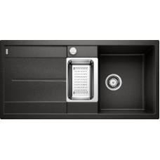Кухонная мойка Blanco Metra 6 S - черный (525926) 100х50х19 см, искусственный гранит, тон черный