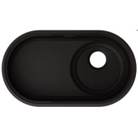 Кухонная мойка Blanco Oovalon 700-U черный (527989) 75.6х43х20 см, искусственный гранит, тон черный