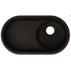 Кухонная мойка Blanco Oovalon 700-U черный (527989) 75.6х43х20 см, искусственный гранит, тон черный