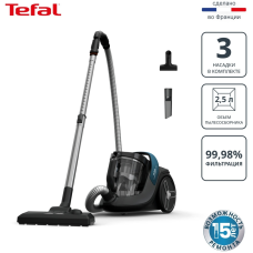 Tefal X-Trem Cyclonic Max TW7B11EA черный, синий