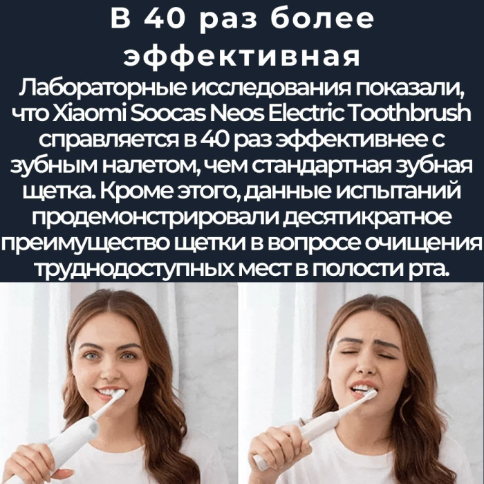 Зубная щетка-Ирригатор Xiaomi Soocas Neos T03