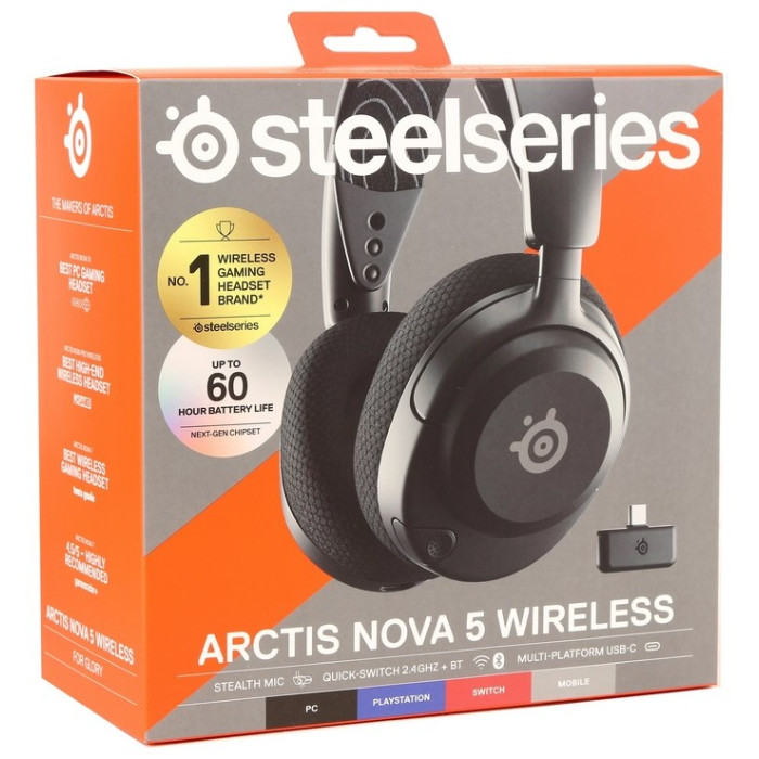 SteelSeries Arctis Nova 5 Wireless белый