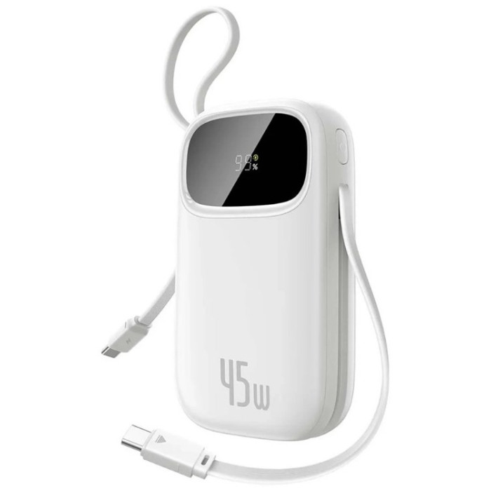 Портативный внешний аккумулятор Baseus EnerFill FC31 10000mAh 45W White (P10082102213-00)