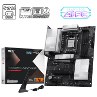 Материнская плата MSI PRO X870E-S EVO WIFI AM5 4xDDR5 4xSATA3 RAID 3xM.2 HDMI 2xType-C ATX