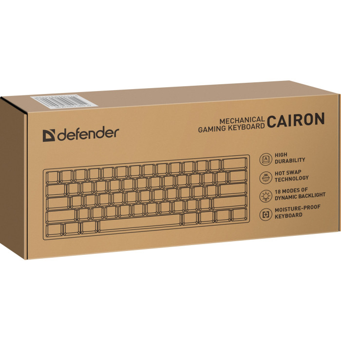 Defender Cairon GK-081 черный