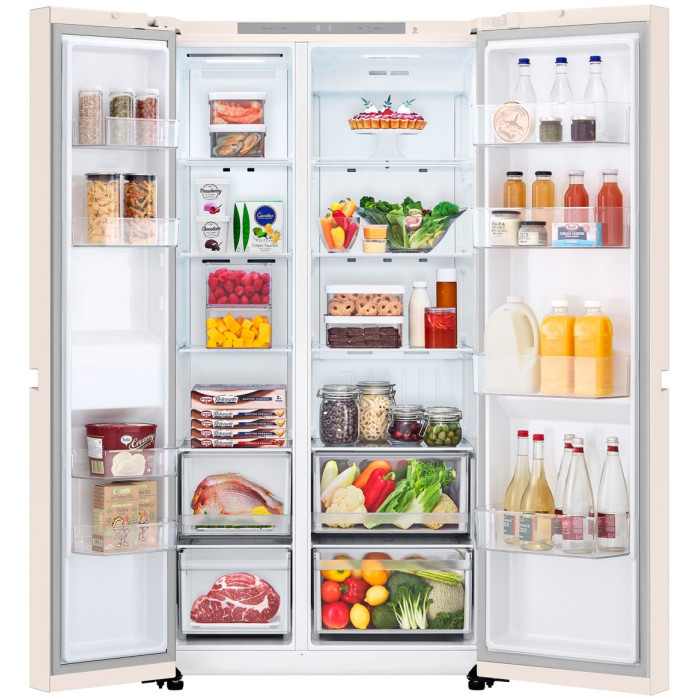 LG GC-B257KEHW бежевый