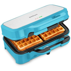 Вафельница Kitfort KT-5602 белый, синий