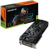 Видеокарта GIGABYTE GeForce RTX 5070 Ti WINDFORCE OC SFF 16G, 16Gb/256b, 1хHDMI+3xDP, PCIe5.0