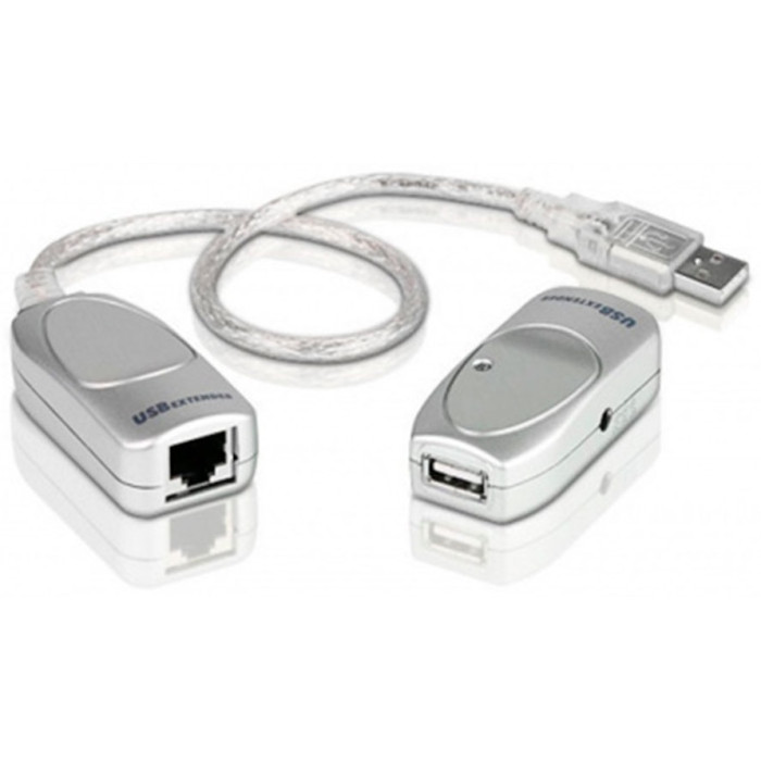 Переходник ATEN USB Type-A - RJ-45 0.3 м UCE60-AT