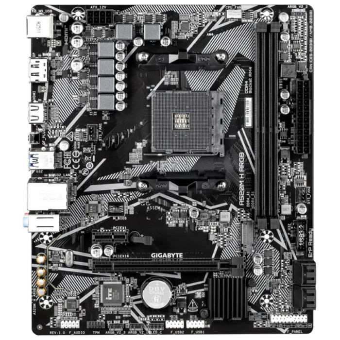 GIGABYTE A520M H ARGB